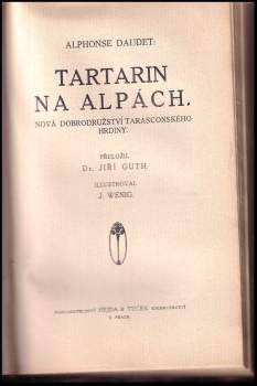 Alphonse Daudet: Tartarin na Alpách