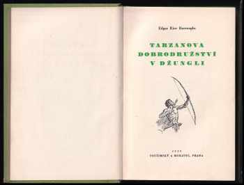 Edgar Rice Burroughs: Tarzan 1 - 10 + Dobrodružství v džungli - Syn divočiny + Vězeň pralesa + Návrat z džungle + Lovec s vrcholků stromů + Veliký Bwana + Zkrocené šelmy + Pán lvů + Leopardí muži + Lidé v jeskyních + Trpasličí muži