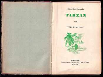 Edgar Rice Burroughs: Tarzanova dobrodružství v džungli