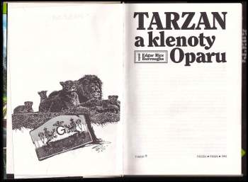 Edgar Rice Burroughs: Tarzan a klenoty Oparu