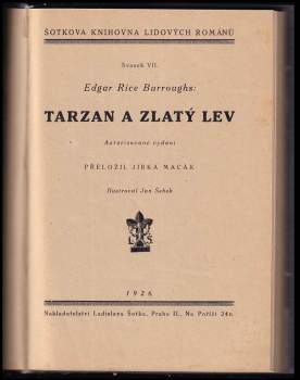 Edgar Rice Burroughs: Tarzan a zlatý lev