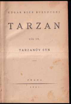 Edgar Rice Burroughs: Tarzan