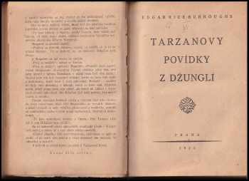 Edgar Rice Burroughs: Tarzan 1 - 7 - Tarzan + Tarzánův návrat + Tarzanovy šelmy + Tarzanův syn + Tarzan a klenoty z Oparu + Tarzanovy povídky z džunglí + Tarzan nepřemožitelný