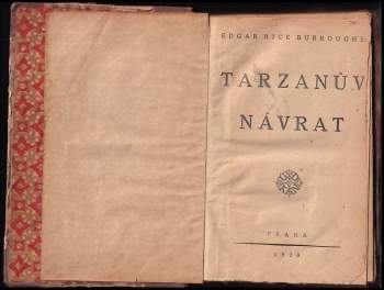 Edgar Rice Burroughs: Tarzan - Tarzánův návrat