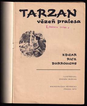 Edgar Rice Burroughs: Tarzan, vězeň pralesa