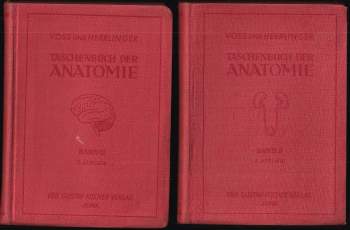 Hermann Voss: Taschenbuch der Anatomie - Band I + II + III