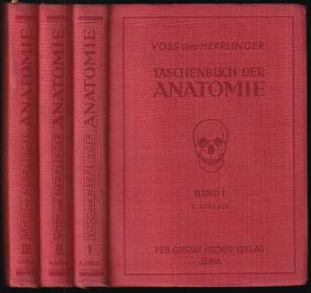Taschenbuch der Anatomie - Band I + II + III