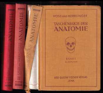 Hermann Voss: Taschenbuch der Anatomie - Band I + II + III