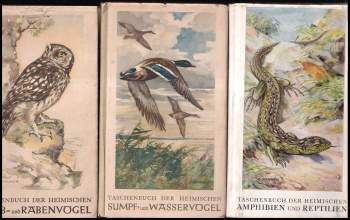 Heinz Wermuth: Taschenbuch der heimischen Sumpf- und Wasservögel + Taschenbuch der heimischen Raub- und Rabenvögel + Taschenbuch der heimischen Singvögel + Taschenbuch der Durchzügler und Wintergäste + Taschenbuch der heimischen Amphibien und Reptilien + Taschenbuch unserer wildlebenden Säugetiere