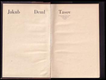 Jakub Deml: Tasov