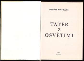 Heather Morris: Tatér z Osvětimi
