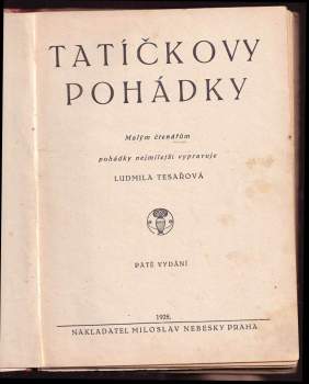 Ludmila Tesařová: Tatíčkovy pohádky