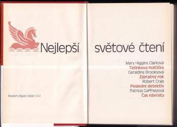 Mary Higgins Clark: Nejlepší světové čtení : Tatínkova holčička + Čas návratu + Zázračný rok + Poslední detektiv