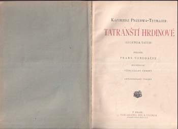Kazimierz Przerwa Tetmajer: Tatránští hrdinové