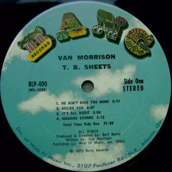 Van Morrison: T.B. Sheets