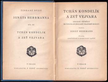 Ignát Herrmann: Tchán Kondelík a zeť Vejvara