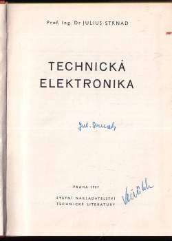 Julius Strnad: Technická elektronika