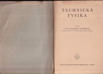 František Nachtikal: Technická fysika
