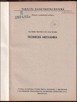 Juraj Stradiot: Technická mechanika