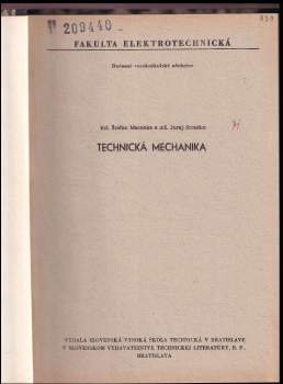 Juraj Stradiot: Technická mechanika