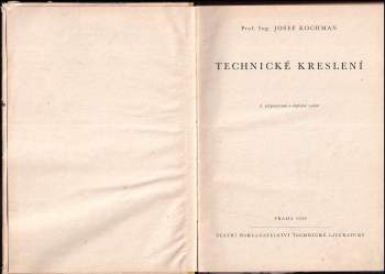 Josef Kochman: Technické kreslení