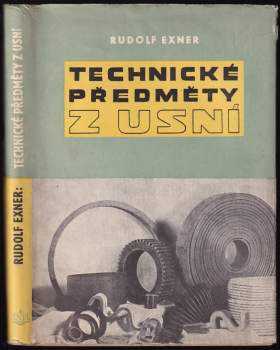 Technické předměty z usní