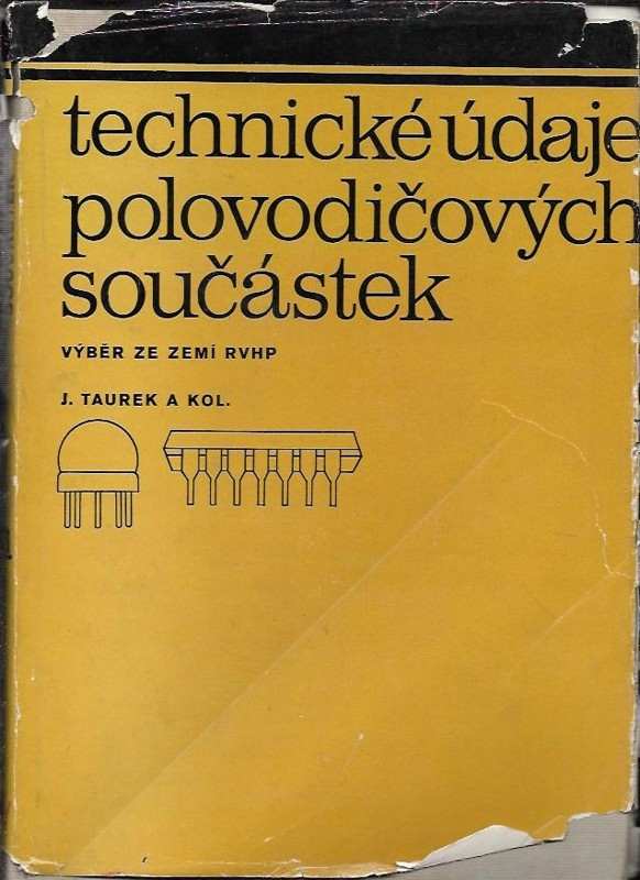 Josef Taurek: Technické údaje polovodičových součástech