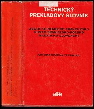 Technický prekladový slovník. Automatizačná technika