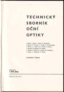 K Hrabě: Technický sborník oční optiky