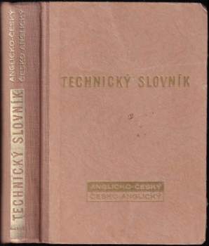 Technický slovník anglicko-český a česko-anglický