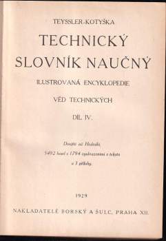 Vladimír Teyssler: Technický slovník naučný - Dvojité hedvábí