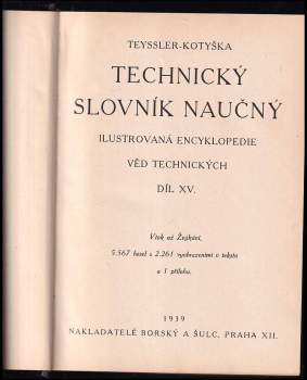 Vladimír Teyssler: Technický slovník naučný - Vtok - Žvýkání