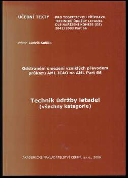Luděk Beňo: Technik údržby letadel