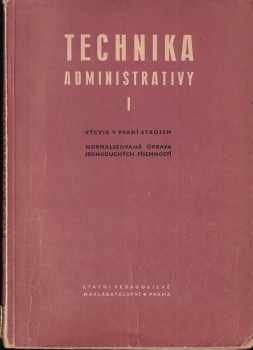 Václav Freml: Technika administrativy