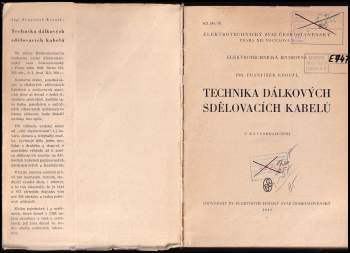 František Kroutl: Technika dálkových sdělovacích kabelů
