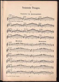 Ed. Mertke: Technische Übungen (Technik - Ornamentik - Rhytmik) für Pianoforte