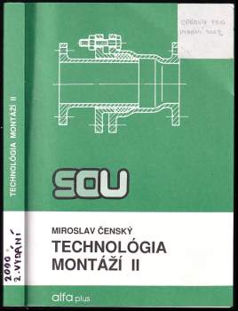 Technológia montáží 2 pre 3. ročník SOU