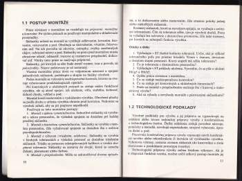 Miroslav Čenský: Technológia montáží