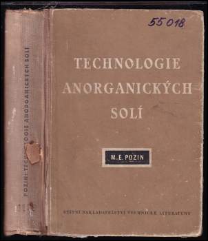 Technologie anorganických solí