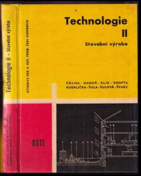 Technologie- Stavební výroba