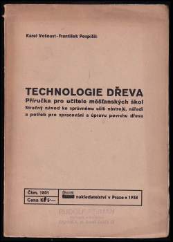 Technologie dřeva