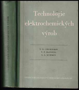 Technologie elektrochemických výrob