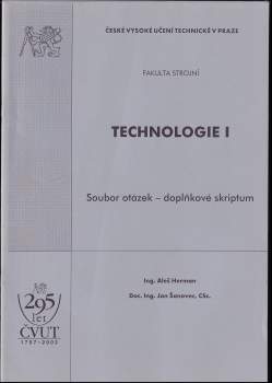 Technologie I