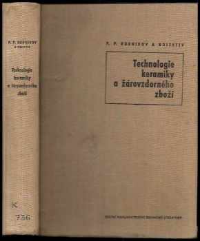Technologie keramiky a žárovzdorného zboží