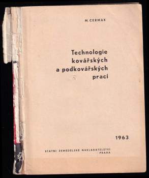 Technologie kovářských a podkovářských prací