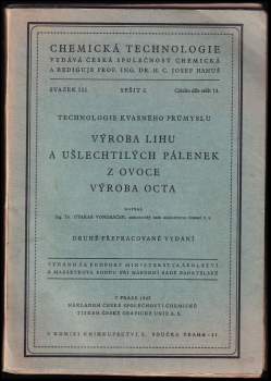 Technologie kvasného průmyslu