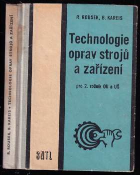 Technologie oprav strojů a zařízení
