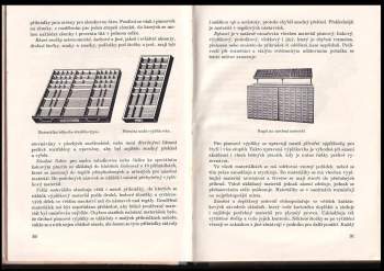 Josef Dyntar: Technologie ruční sazby