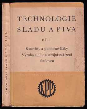 Technologie sladu a piva