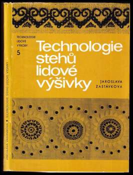 Technologie stehů lidové výšivky